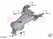 BMW Motorrad BMW 2020 G models G 310 R (0G21) Licence plate holder | Licence plate holder