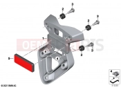 BMW Motorrad BMW 2020 G models G 310 R (0G21) Licence plate adaptor | Licence plate adaptor