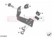 BMW Motorrad BMW 2020 G models G 310 R (0G21) Clothes holder, right | Clothes holder, right