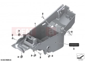BMW Motorrad BMW 2020 G models G 310 R (0G21) Battery tray | Battery tray