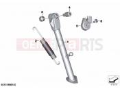 BMW Motorrad BMW 2020 G models G 310 R (0G21) Side stand | Side stand