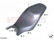 BMW Motorrad BMW 2020 G models G 310 R (0G21) Seat bench | Seat bench
