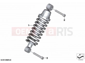 BMW Motorrad BMW 2020 G models G 310 R (0G21) Spring strut | Spring strut