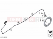 BMW Motorrad BMW 2020 G models G 310 R (0G21) Rotational-speed sensor, rear | Rotational-speed sensor, rear