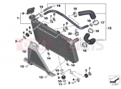 BMW Motorrad BMW 2020 G models G 310 R (0G21) Radiator | Radiator
