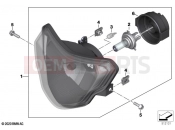 BMW Motorrad BMW 2020 G models G 310 R (0G21) Headlight | Headlight
