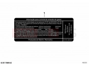BMW Motorrad BMW 2021 K models K 1600 Bagger (0F51, 0F53) Label 