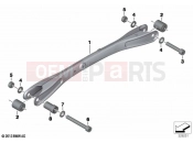 BMW Motorrad BMW 2021 K models K 1600 Bagger (0F51, 0F53) Tension struts with mounting | Tension struts with mounting