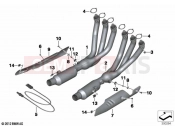 BMW Motorrad BMW 2021 K models K 1600 Bagger (0F51, 0F53) Exhaust manifold | Exhaust manifold