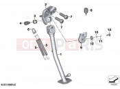 BMW Motorrad BMW 2022 K models K 1600 Bagger 22 (0F61, 0F63) Side stand