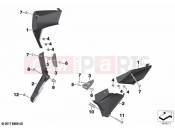 BMW Motorrad BMW 2022 K models K 1600 Bagger 22 (0F61, 0F63) Cover frame