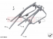 BMW Motorrad BMW 2022 K models K 1600 Bagger 22 (0F61, 0F63) Rear frame