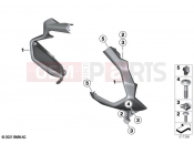 BMW Motorrad BMW 2022 K models K 1600 Bagger 22 (0F61, 0F63) Hand protector