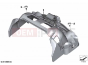 BMW Motorrad BMW 2022 K models K 1600 Bagger 22 (0F61, 0F63) Dualseat locking mechanism