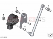 BMW Motorrad BMW 2022 K models K 1600 Bagger 22 (0F61, 0F63) Level sensor, front