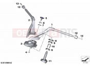 BMW Motorrad BMW 2022 K models K 1600 Bagger 22 (0F61, 0F63) Handlebar