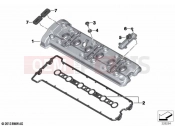 BMW Motorrad BMW 2022 K models K 1600 Bagger 22 (0F61, 0F63) Cylinder head / Cover / Gaskets