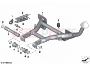BMW Motorrad BMW 2022 K models K 1600 Bagger 22 (0F61, 0F63) Centre stand 2