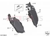 BMW Motorrad BMW 2022 K models K 1600 Bagger 22 (0F61, 0F63) Storage compartment