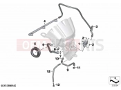 BMW Motorrad BMW 2022 K models K 1600 Bagger 22 (0F61, 0F63) Intake noise system / mounting parts