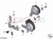 BMW Motorrad BMW 2022 K models K 1600 Bagger 22 (0F61, 0F63) Fanfares with holder 2