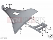 BMW Motorrad BMW 2022 K models K 1600 Bagger 22 (0F61, 0F63) Radiator trim 2