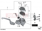 BMW Motorrad BMW 2022 K models K 1600 Bagger 22 (0F61, 0F63) Handbrake control assembly 2