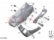 BMW Motorrad BMW 2022 K models K 1600 Bagger 22 (0F61, 0F63) Cover, timing drive, right 2