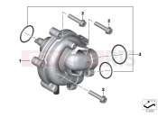BMW Motorrad BMW 2022 K models K 1600 Bagger 22 (0F61, 0F63) Coolant pump 2