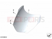 BMW Motorrad BMW 2022 K models K 1600 Bagger 22 (0F61, 0F63) Windshield, low | Windshield, low