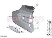 BMW Motorrad BMW 2021 K models K 1600 Bagger 22 (0F61, 0F63) Speaker cover | Speaker cover