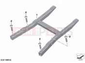 BMW Motorrad BMW 2021 K models K 1600 Bagger 22 (0F61, 0F63) Topcase carrier | Topcase carrier