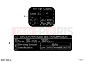 BMW Motorrad BMW 2020 K models K 1600 Bagger 22 (0F61, 0F63) Label 