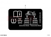 BMW Motorrad BMW 2020 K models K 1600 Bagger 22 (0F61, 0F63) Label 