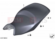 BMW Motorrad BMW 2020 K models K 1600 Bagger 22 (0F61, 0F63) Seat bench 2 | Seat bench 2