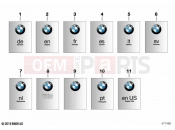 BMW Motorrad BMW 2021 K models K 1600 GT 17 (0F01, 0F11) Operating instructions, radio | Operating instructions, radio