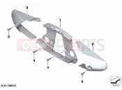BMW Motorrad BMW 2021 K models K 1600 GT 17 (0F01, 0F11) Trims, rear light | Trims, rear light