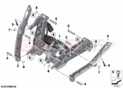 BMW Motorrad BMW 2021 K models K 1600 GT 17 (0F01, 0F11) Windshield adjustment, electr. | Windshield adjustment, electr.