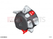 BMW Motorrad BMW 2021 K models K 1600 GT 17 (0F01, 0F11) Multifunction switch left button grey | Multifunction switch left button grey