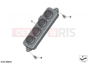BMW Motorrad BMW 2021 K models K 1600 GT 17 (0F01, 0F11) Operating unit, audio system | Operating unit, audio system