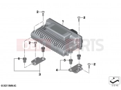 BMW Motorrad BMW 2021 K models K 1600 GT 17 (0F01, 0F11) Control unit, audio system | Control unit, audio system