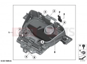 BMW Motorrad BMW 2021 K models K 1600 GT 22 (0F21, 0F23) Storage compartment mobile phone | Storage compartment mobile phone