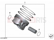 BMW Motorrad BMW 2021 K models K 1600 GT 22 (0F21, 0F23) Piston, single components | Piston, single components