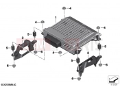 BMW Motorrad BMW 2021 K models K 1600 GT 22 (0F21, 0F23) Control unit, audio system | Control unit, audio system
