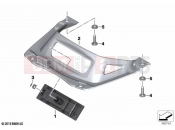 BMW Motorrad BMW 2021 K models K 1600 GT 22 (0F21, 0F23) Floor lighting 2 | Floor lighting 2