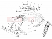 DUCATI Monster 900 REAR SHOCK ABSORBER M900 SPECIAL » SWING ARM