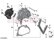 BMW Motorrad BMW 2021 K models K 1600 GTL 22 (0F31, 0F33) Gearshift cover for reverser