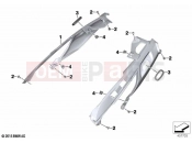 BMW Motorrad BMW 2021 K models K 1600 GTL 22 (0F31, 0F33) Tail trim | Tail trim