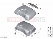 BMW Motorrad BMW 2021 K models K 1600 GTL 22 (0F31, 0F33) Topcase lid | Topcase lid