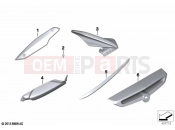 BMW Motorrad BMW 2021 K models K 1600 GTL 22 (0F31, 0F33) Parts, chrome